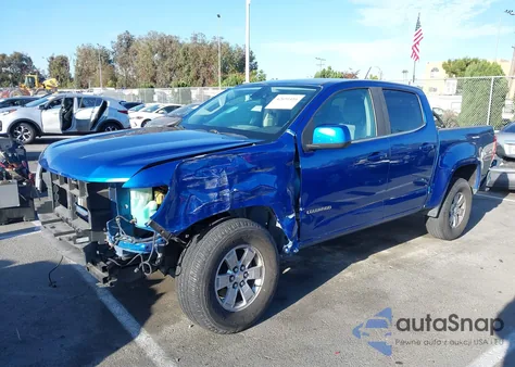 2018 Chevrolet Colorado Wt from USA, damaged, VIN 1GCGSBEN2J1280203